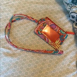 Vera Bradley lanyard